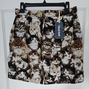 A-line mini Cat skirt